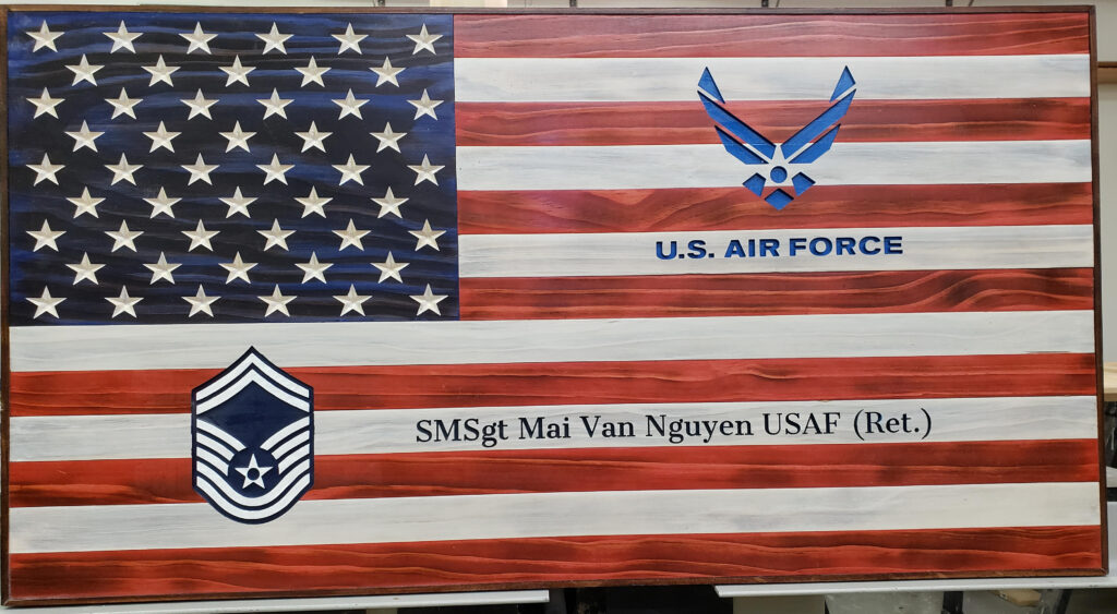 Custom Air Force Flag